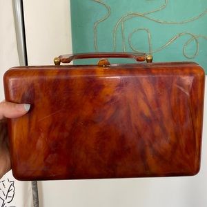 50’s Mid Century Real Lucite Bag